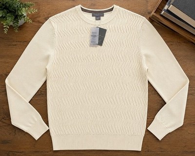 VTG Mens Daniel Cremieux Signature Pullover Supima Cotton Sweater L NWT