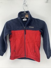 Columbia Boys' Toddler Steens Mountain II Fleece Jacket XXS 4/5 Red / Navy