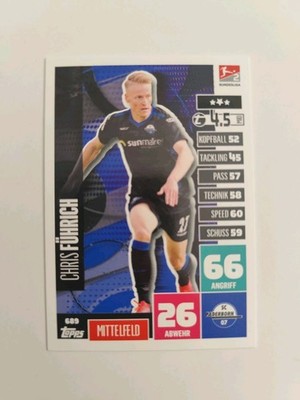 Match Attax Bundesliga Extra 20/21 Führich 689 SC Paderborn