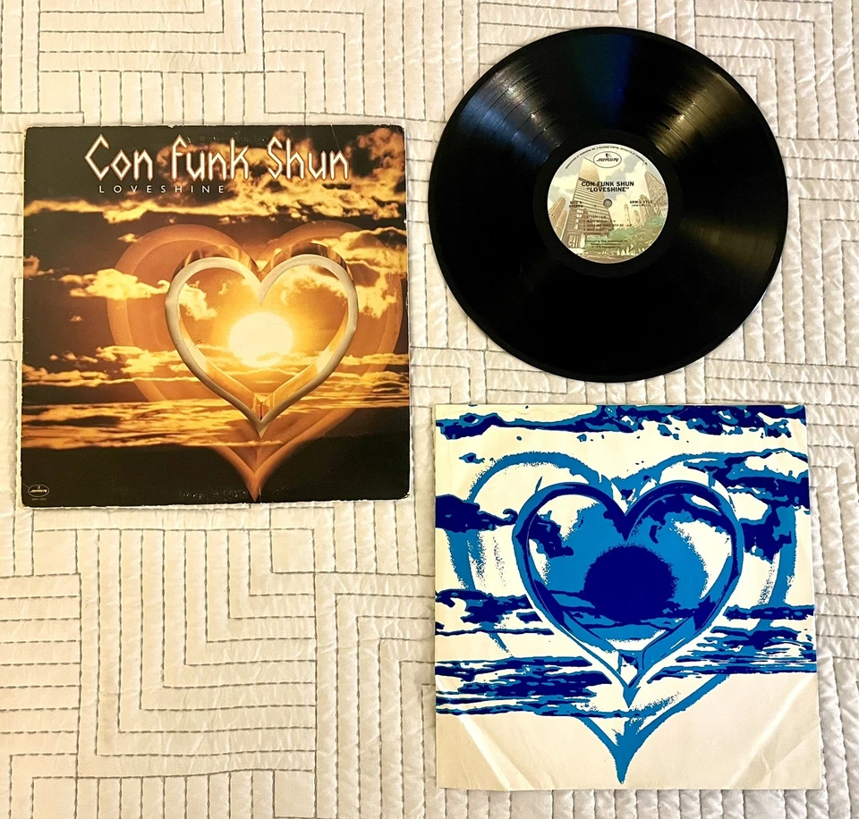 Con Funk Shun LOT 2x LP LOVESHINE/Touch VINYL 1978/80 Album 12” MERCURY RECORDS - Image 2 of 4