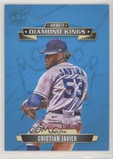 2021 Panini Diamond Kings Debut Diamond Kings Cristian Javier #DDK-HA 0nr3