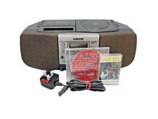 Sony CFD-S27 Boombox Stereo Portable CD Cassette Tape Radio Tuner AM FM Vintage