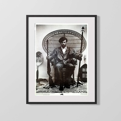 Counter Culture Poster - Huey Newton - Black Panthers