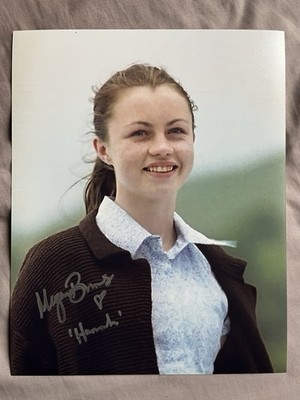 Megan Burns original Autogramm, persönlich signiert, 10x8 Foto