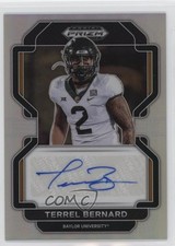 2023 Panini Prizm Draft Picks 2022 Update Silver Terrel Bernard #RA-TBE Auto 3p9
