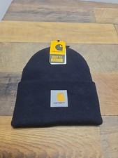 Carhartt A18 Beanie Watch Hat Acrylic Navy Winter pull on knit cap ONE SIZE