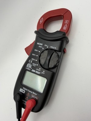 CEN-TECH 96308 Digital Clamp Meter Multimeter AC Current 400A w/ Leads