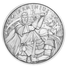 1-oz Arminius Design .999 Fine Silver Round 82.50 per troy oz