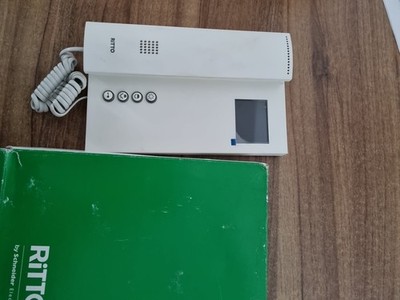 Ritto 1 7857/.0 videogegensprechanlage, innen, aufputz, weiß, gebraucht