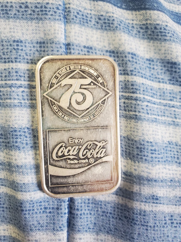 Coca Cola 75 Aniversario Plata Foto 3 de 3