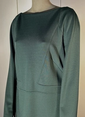 Talbot Runhof Cocktailkleid dunkelgrün Gr. 42 - Bild 1 von 4