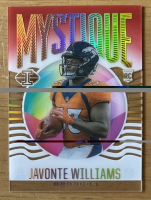2021 Panini Illusions - Mystique Javonte Williams #MY-15 Red /149 (RC)