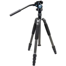 Sirui T-024SK T-04S Series Light 4-Section Carbon Fiber Tripod with VA-5 Ultra C