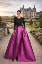 designer evening gown size 12  Sashi &  Babi