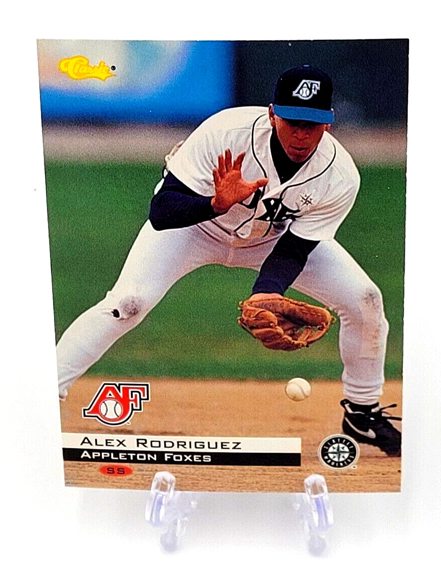 1994 Classic Minor League Baseball Alex Rodriguez Appleton Foxes #100