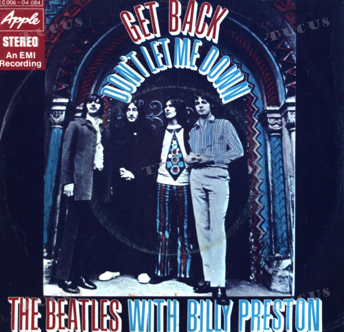 The Beatles - Get Back / Don´t Let Me Down GER Single 7