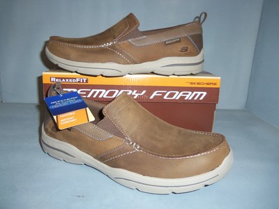 skechers leather boat shoes