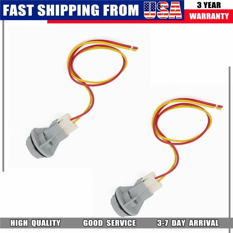For Acura Legend 2x Headlight Turn Signal Corner Light Socket Wire Connector US Foto 3 de 4
