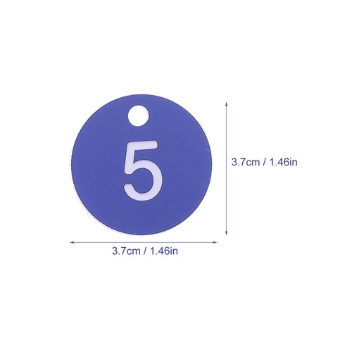 20 Pcs Plaque D'immatriculation Bureau Étiquette De Numéro Suspension Ruche - Zdjęcie 5 z 12