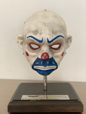 Queen Studios The Joker Helmet 1/1 Life Size Prop Cosplay Model Mask Wearable 