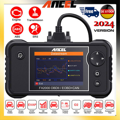 ANCEL FX2000 PRO Profi KFZ Diagnosegerät Auto OBD2 Scanner Fehler Auslesegerät