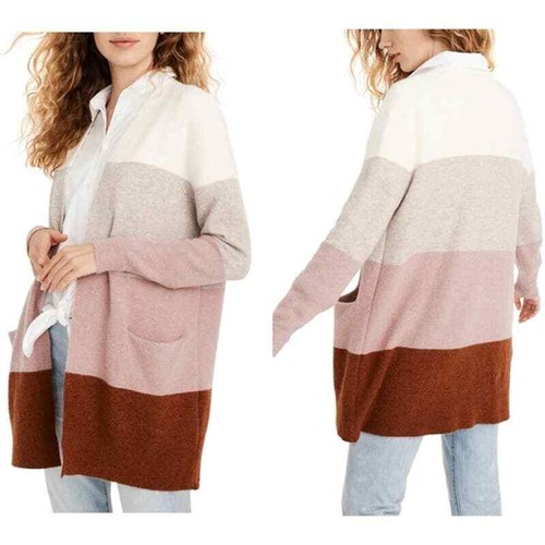 MADEWELL Ryder Stripe Cardigan Sweater 