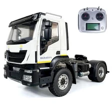 1/14 Radio Control Tractor Truck 4x4 2-Speed Mode W/ Sound Light I6S Controller