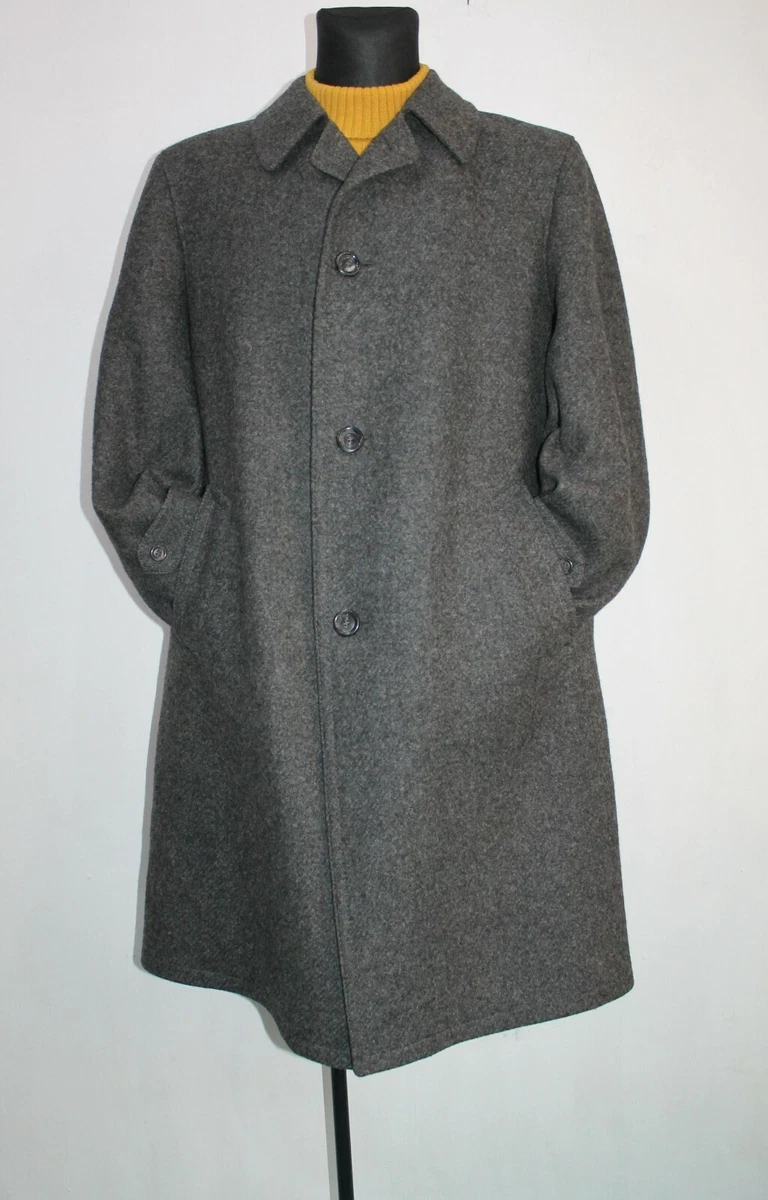 Pure outlet wool overcoat