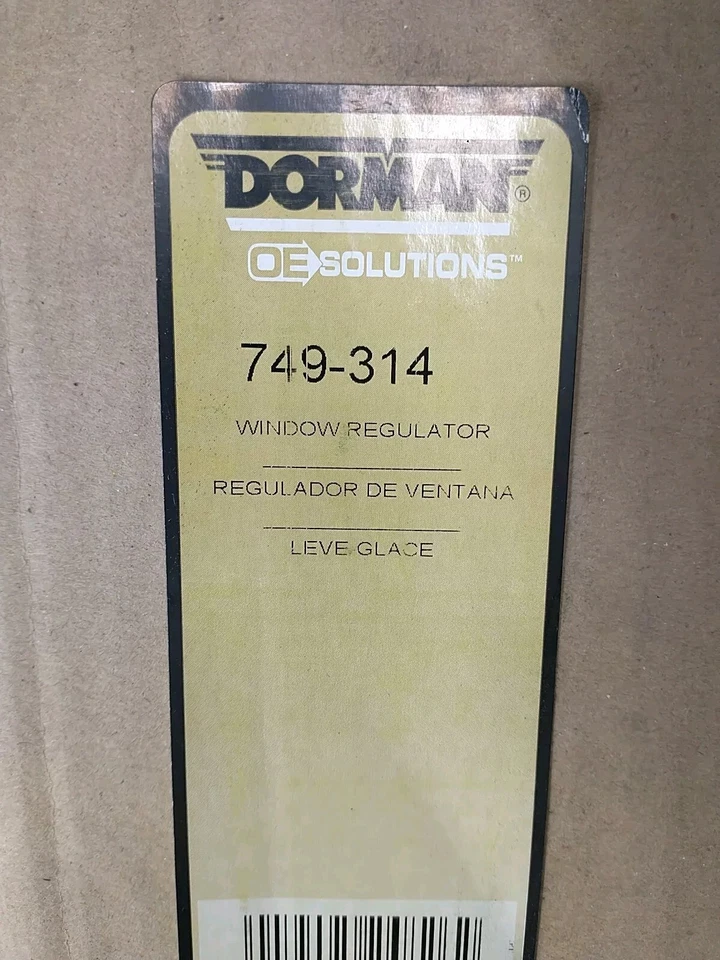 Regulador de ventana eléctrica delantero izquierdo Dorman 749-314 solo para 01-06 Hyundai Santa Fe Foto 3 de 4