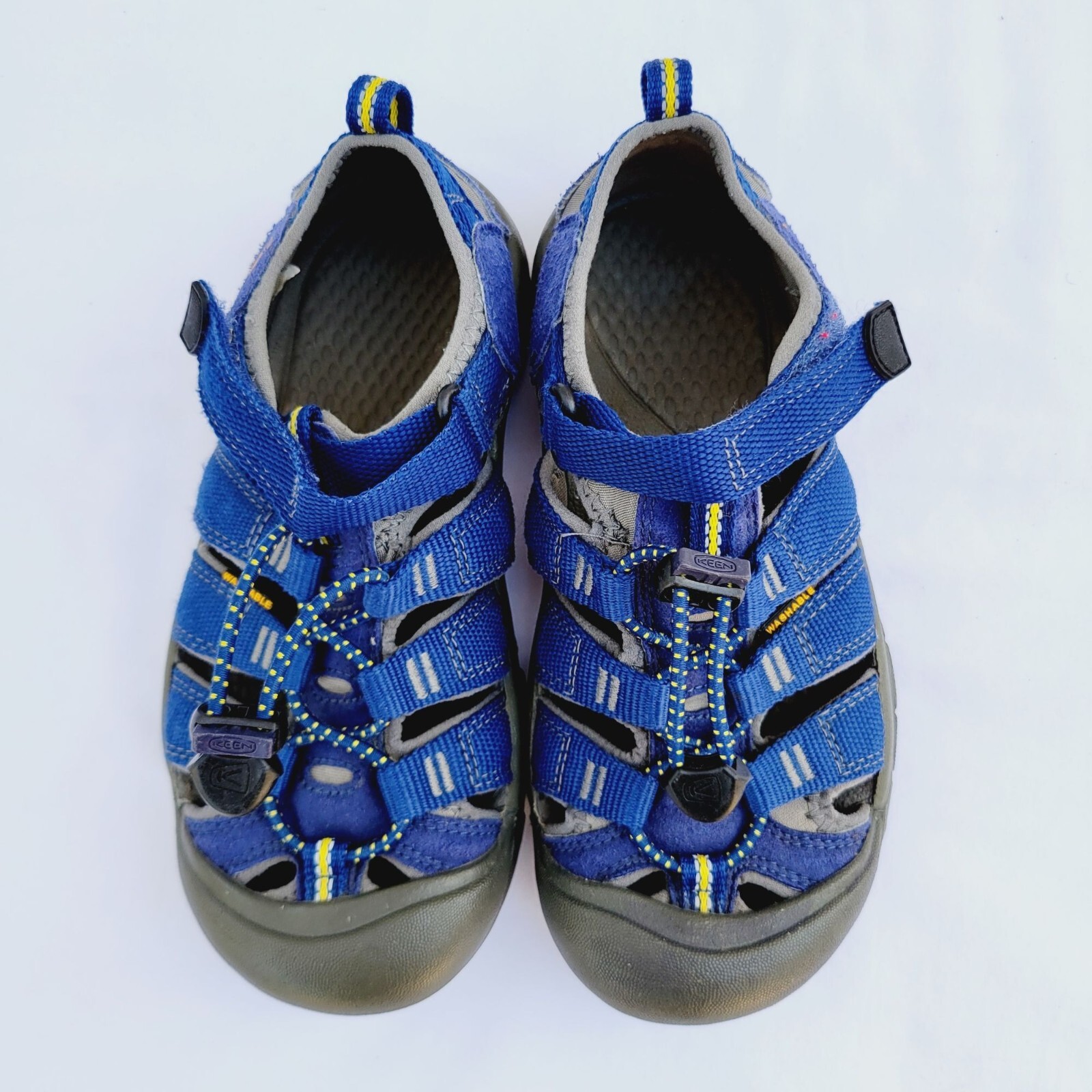 Sandali da trekking KEEN Big Kids Newport H2 blu profondità gargoyle taglia 2 giovani