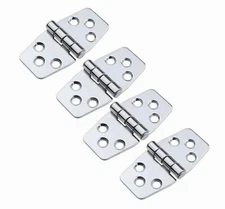 4X Marine Stainless Steel Boat Hinges Strap Hinges 3" x 1.5" 