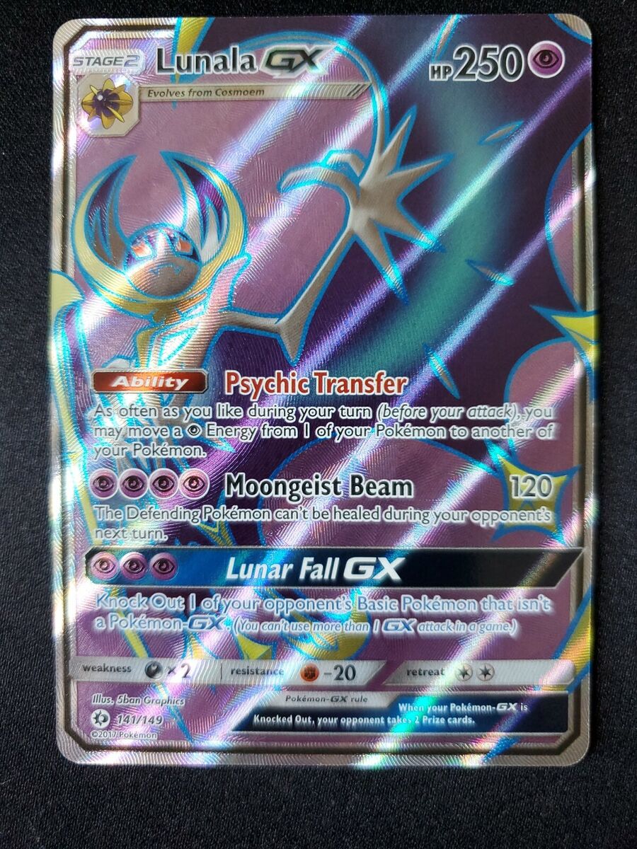 Lunala GX (141/149) [Sun & Moon: Base Set]