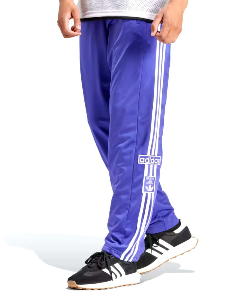 NEW MENS ADIDAS ORIGINALS ADIBREAK BUTTON TRACK PANTS NEW MENS ADIDAS ORIGINALS ADIBREAK BUTTON TRACK PANTS