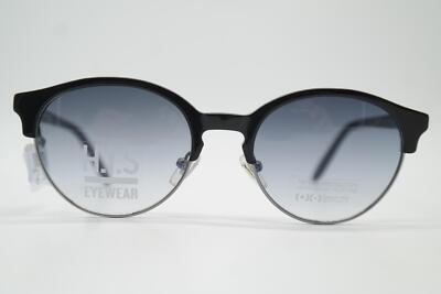 Sonnenbrille HIS HS166 Schwarz Silber Oval sunglasses Brille Neu