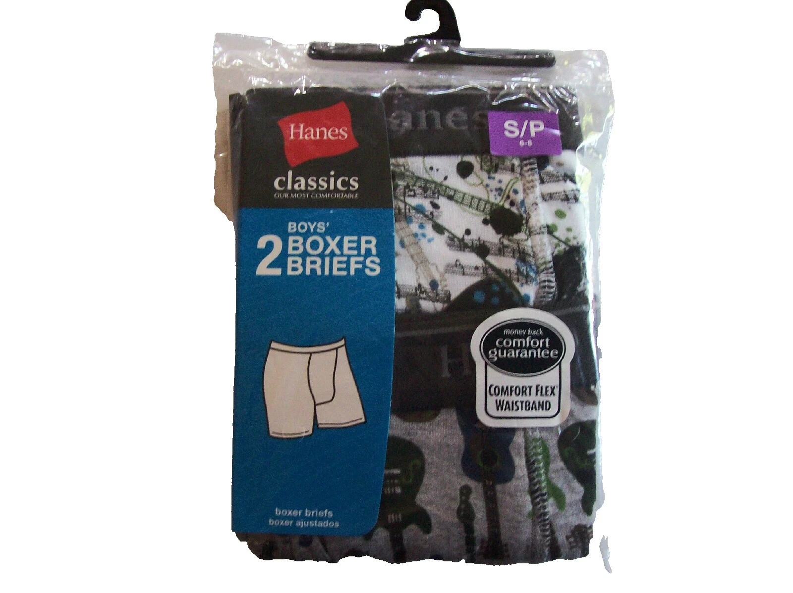 Hanes Size S 100% Cotton Underwear for Boys