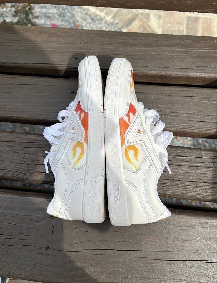 Men's Vans Lowland CC 'Lenticular' Sneakers flame TM