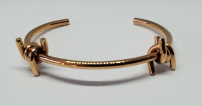 MVMT Double Barbed Rose Gold Cuff Small