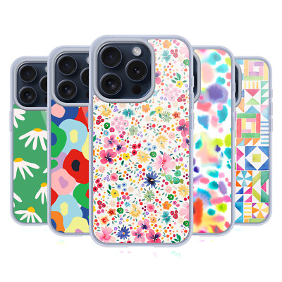 OFFIZIELLE NINOLA FARBENFROHE DRUCKE SOFT GEL HANDYHÜLLE FÜR APPLE iPHONE HANDYS