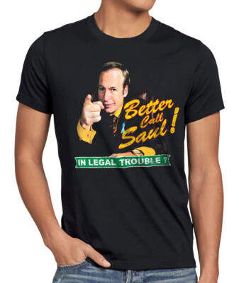 Better call Saul Herren T-Shirt Goodman breaking heisenberg walter bad white tee