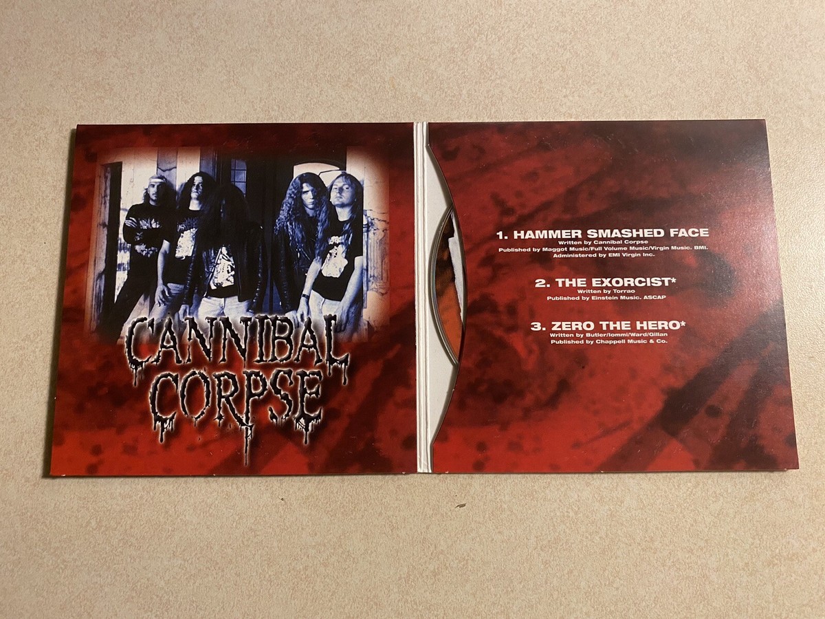 Cannibal Corpse - Hammer Smashed Face CD Poster Gatefold | eBay