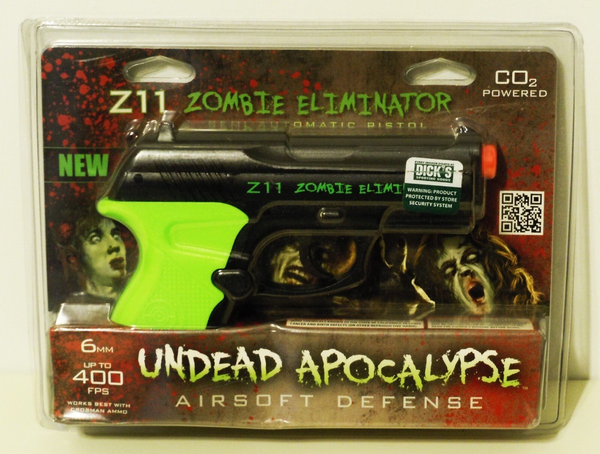 NEW ~ CROSMAN Z11 ZOMBIE ELIMINATOR CO2 AIRSOFT PISTOL