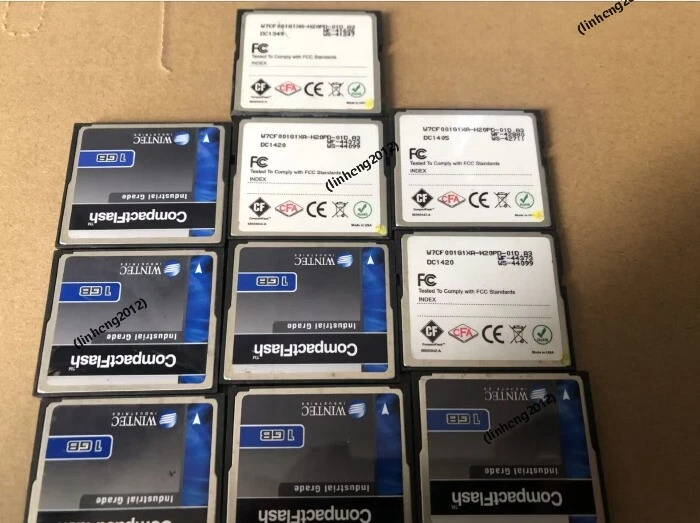 10PCS  WINTEC Industrial grade 1GB CF Compactflash CARD - Image 2 of 2