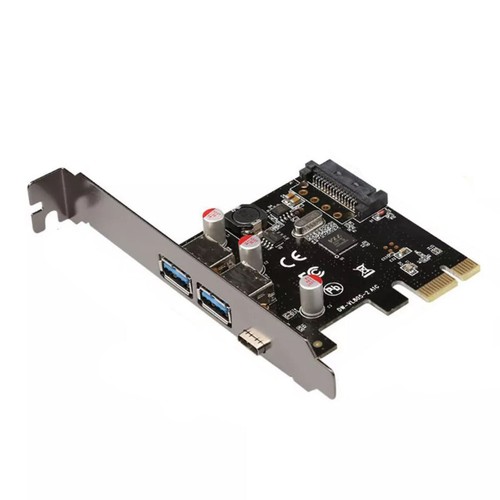 VL805 1 USB 3.1 Type C 2 USB 3.0 Type A Adapter Expansion Card - Picture 5 of 9