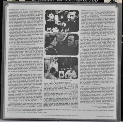 TAS LIST CLASSIC FILM SCORE SDTK 1981 UK Humphrey BOGART "Casablanca" GERHARDT - Imagen 4 de 5