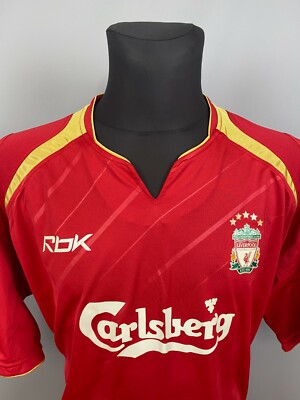 LIVERPOOL 2005 2006 LUIS GARCIA HOME SHIRT FOOTBALL SOCCER JERSEY