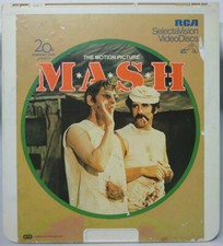 20th Century Fox Mash The Motion Picture Videodisc CED Vintage Untested M A S H