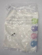 Carol & Frank Home Bunny Bum White Cotton Easter Table Runner 14" x 51"