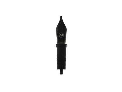 Retro 51 Jowo #6 Replacement Fountain Pen Nib in Black Coated - 1.1mm - NEW