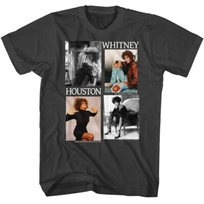 Whitney Houston Where Do Broken Hearts Go Men's T Shirt R & B Pop Music Merch