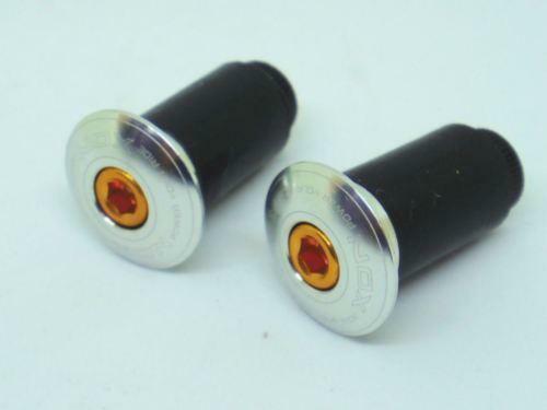 XON Machined Bar end cap / Handlebar plug "Silver" Road MTB City BIKE - Picture 1 of 1